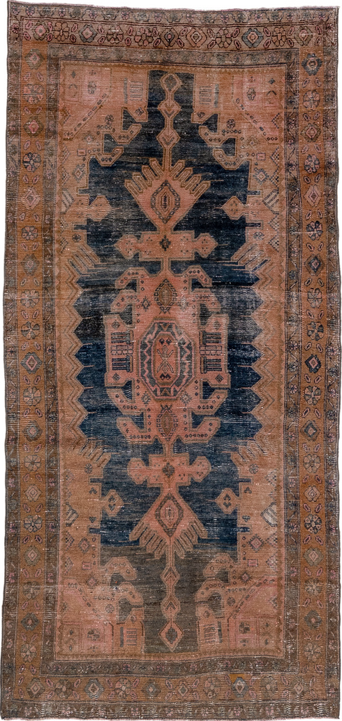 Vintage Malayer Runner Rug (4' x 9')